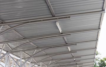 installing Erbistock metal roofing